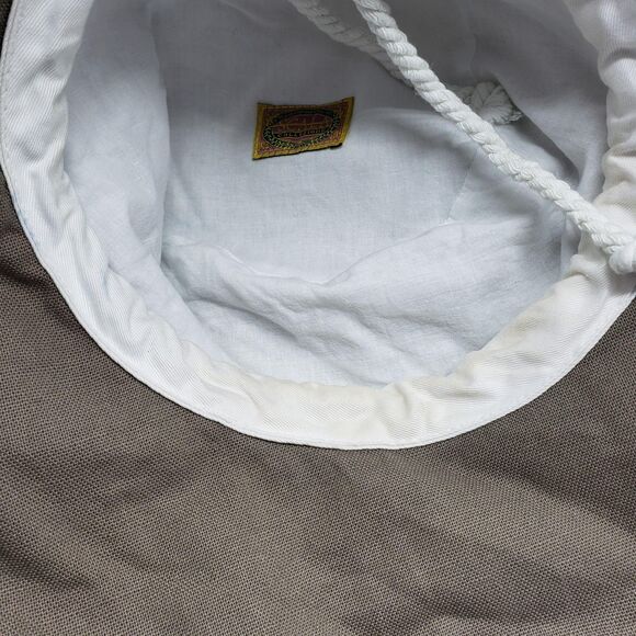 Scala Collezione Hat Bucket Womens One Size Khaki Packable Sun Brim Drawstring - Picture 5 of 7